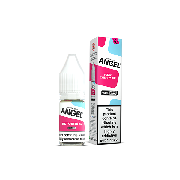 10mg Angel by Vapes Bar Nic Salt 10ml (50VG/50PG) - Flavour: Grape Ice