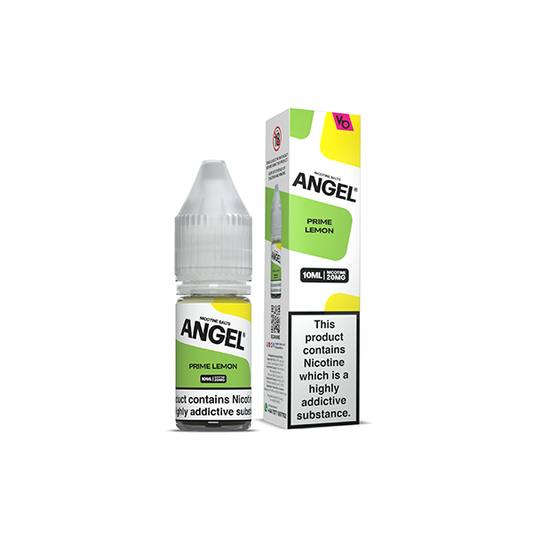 10mg Angel by Vapes Bar Nic Salt 10ml (50VG/50PG) - Flavour: Prime Lemon