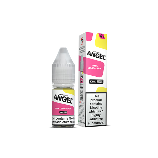 10mg Angel by Vapes Bar Nic Salt 10ml (50VG/50PG) - Flavour: Grape Ice