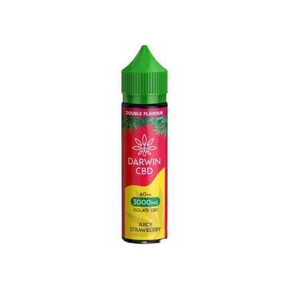 Darwin 3000mg CBD Isolate E-Liquid 60ml - Flavour: Blueberry Cherry Cranberry