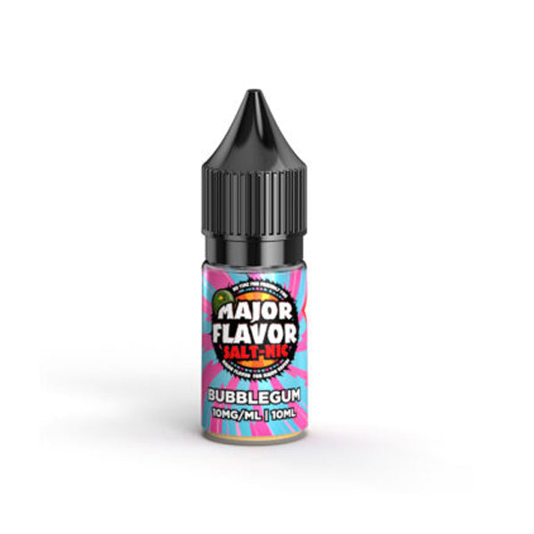 10mg Major Flavor Nic Salts 10ml (60VG-40PG) - Flavour: Black Menthol