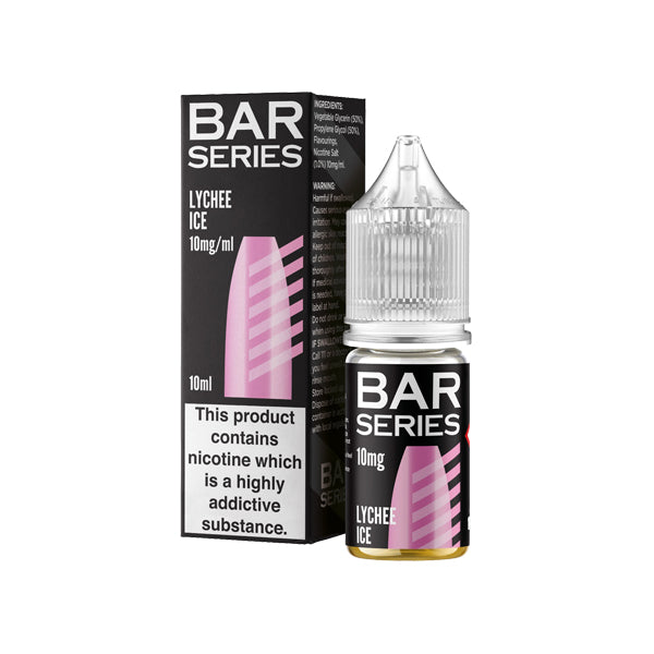 10mg Bar Series 10ml Nic Salts (50VG/50PG) - Flavour: Lemon & Lime