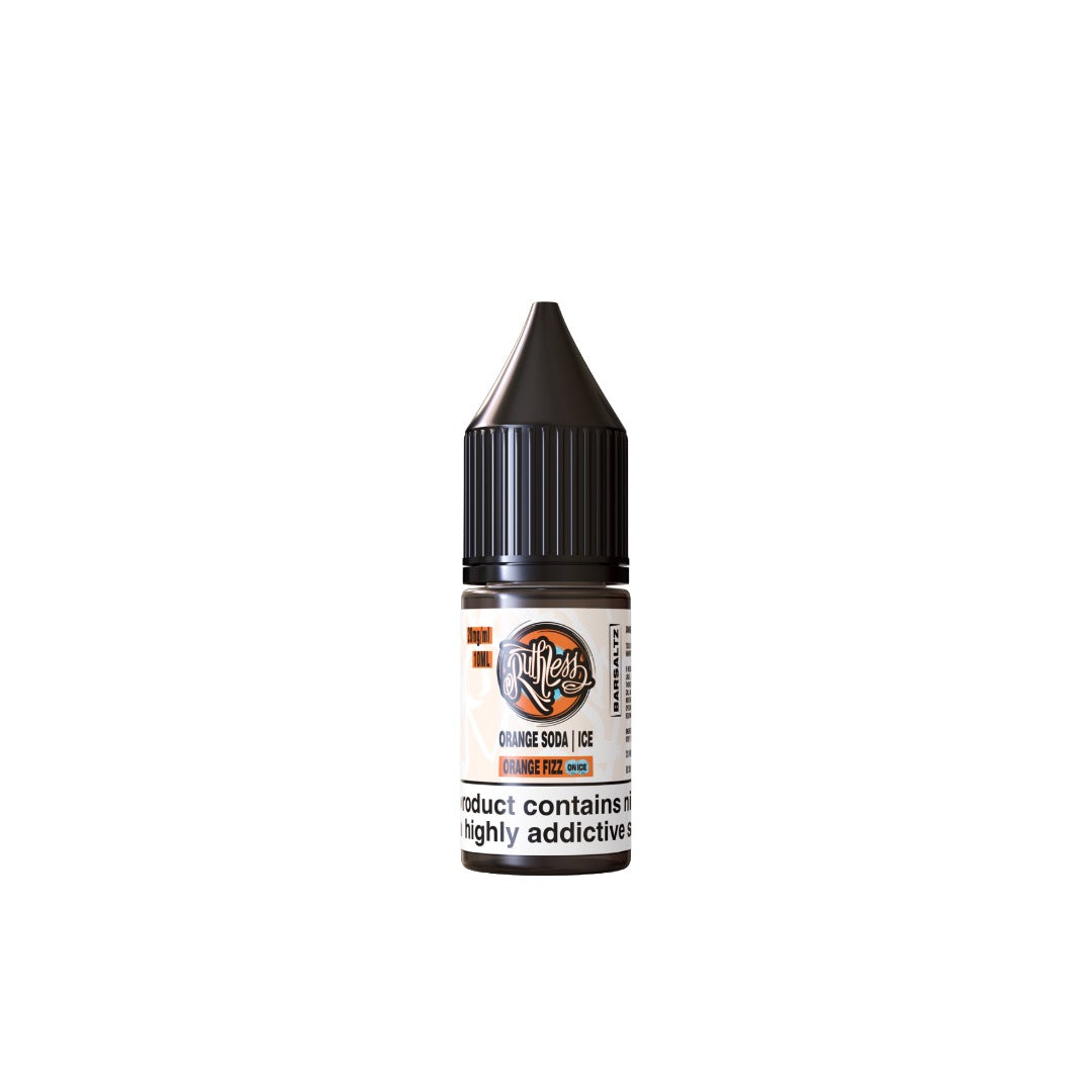 10mg Ruthless Bar Saltz 10ml Nic Salt (50VG/50PG) - Flavour: Ruthless Maui Pineapple Juice on Ice