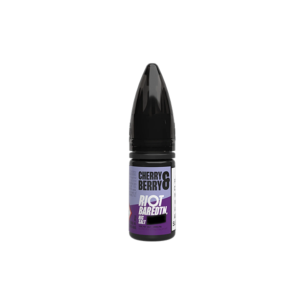 10mg Riot Squad BAR EDTN 10ml Nic Salts (50VG/50PG) - Flavour: Berry & Cherry