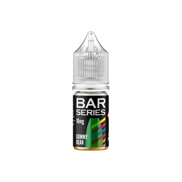 10mg Bar Series 10ml Nic Salts (50VG/50PG) - Flavour: Strawberry Watermelon Bubblegum