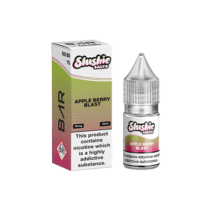 20mg Bar By Slushie 10ml Bar Salts (50VG/50PG) - Flavour: Cotton Candy Ice