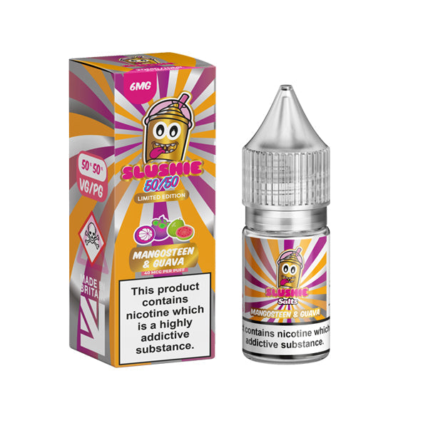 6mg Slushie by Liqua Vape 10ml (50VG/50PG) - Flavour: Bubblegum Slush