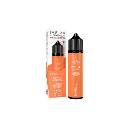 0mg Imp Jar Original 50ml Shortfill (50VG/50PG) - Flavour: Pineapple & Grapefruit