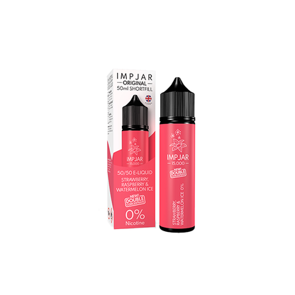 0mg Imp Jar Original 50ml Shortfill (50VG/50PG) - Flavour: Strawberry & Kiwi