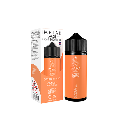 0mg Imp Jar Original 100ml Shortfill (50VG/50PG) - Flavour: Sweet Menthol