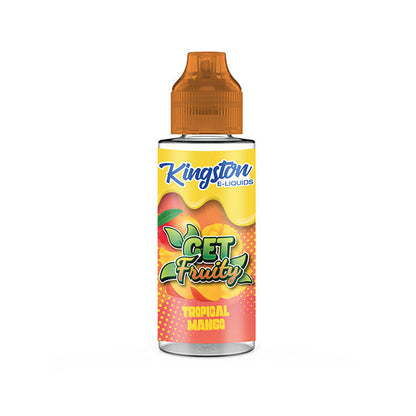 Kingston Get Fruity 100ml Shortfill 0mg (70VG/30PG) - Flavour: Miami Peach & Pineapple