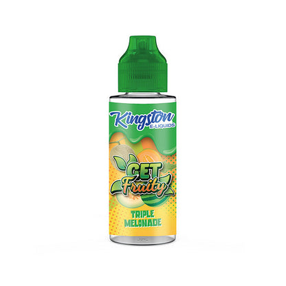 Kingston Get Fruity 100ml Shortfill 0mg (70VG/30PG) - Flavour: Strawberry & Kiwi
