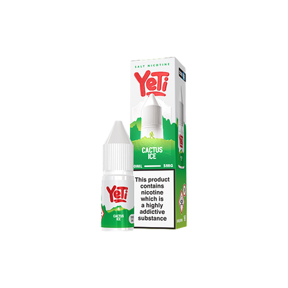 5mg Yeti Summit Series 10ml Nic Salts (50VG/50PG) - Flavour: Sour Grape Ice