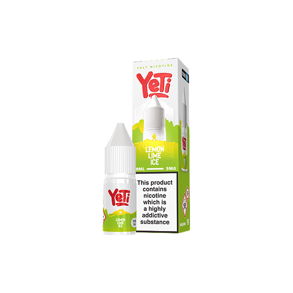 5mg Yeti Summit Series 10ml Nic Salts (50VG/50PG) - Flavour: Pineapple Ice