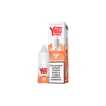 10mg Yeti Summit Series 10ml Nic Salts (50VG/50PG) - Flavour: Sour Raspberry Watermelon Ice