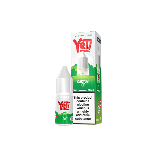 20mg Yeti Summit Series 10ml Nic Salts (50VG/50PG) - Flavour: Cola Ice