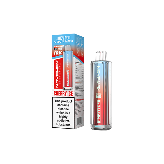 20mg Juicy Pod Novamax Disposable Pod Vape Kit 10000 Puffs - Flavour: Sour Tropical Mix