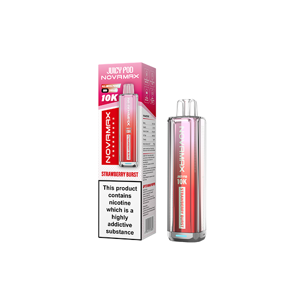 20mg Juicy Pod Novamax Disposable Pod Vape Kit 10000 Puffs - Flavour: Triple Mango