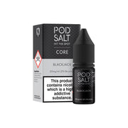 11mg Pod Salt Core 10ml Nic Salts (50VG/50PG) - Flavour: Grape Ice