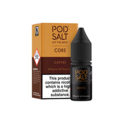 11mg Pod Salt Core 10ml Nic Salts (50VG/50PG) - Flavour: Lemon & Lime Ice