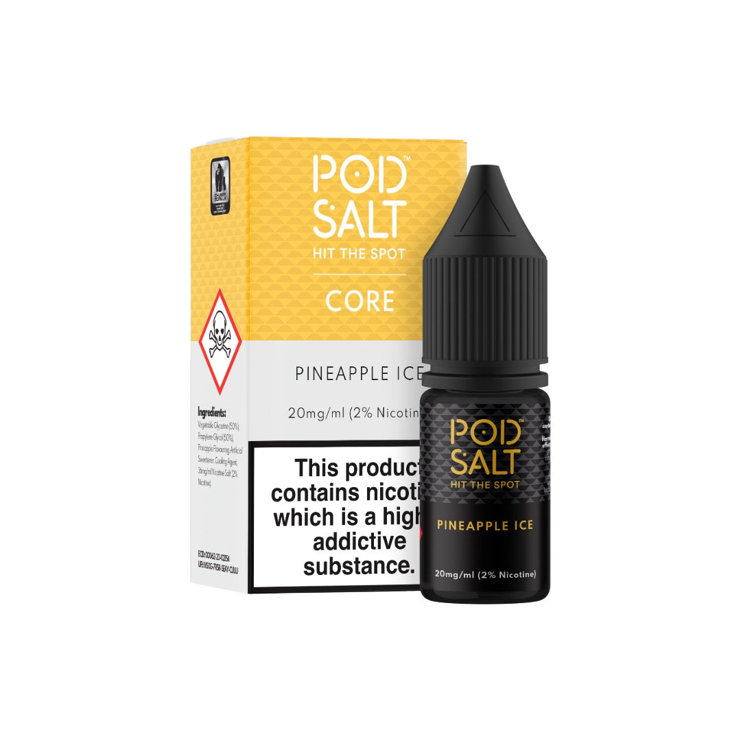 5mg Pod Salt Core 10ml Nic Salt (50VG/50PG) - Flavour: Cantaloupe Ice