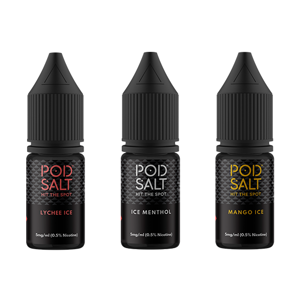5mg Pod Salt Core 10ml Nic Salt (50VG/50PG) - Flavour: Grape Ice