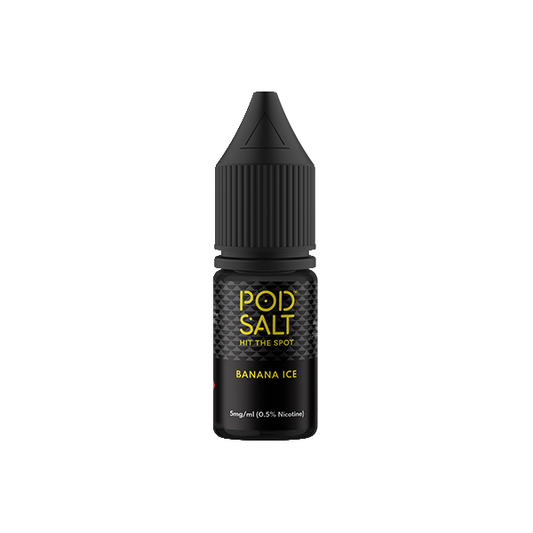 5mg Pod Salt Core 10ml Nic Salt (50VG/50PG) - Flavour: Banana Ice