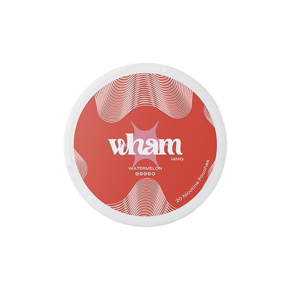 14mg Wham Regular Nicotine Pouch - 20 Pouches - Flavour: Berry Frost