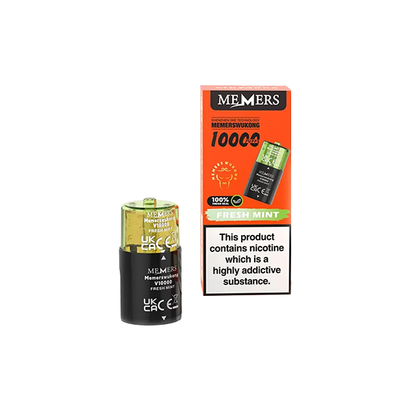 20mg Memers Wukong V10000 Prefilled Pods 10000 Puffs - 1 Pcs - Flavour: Fizzy Cherry