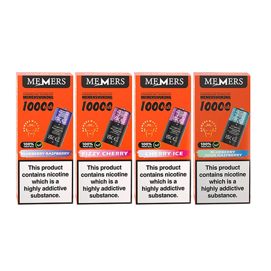 20mg Memers Wukong V10000 Prefilled Pods 10000 Puffs - 1 Pcs - Flavour: Tropical Pineapple