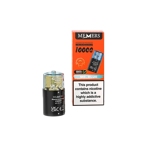 20mg Memers Wukong V10000 Prefilled Pods 10000 Puffs - 1 Pcs - Flavour: Kiwi Passionfruit Guava
