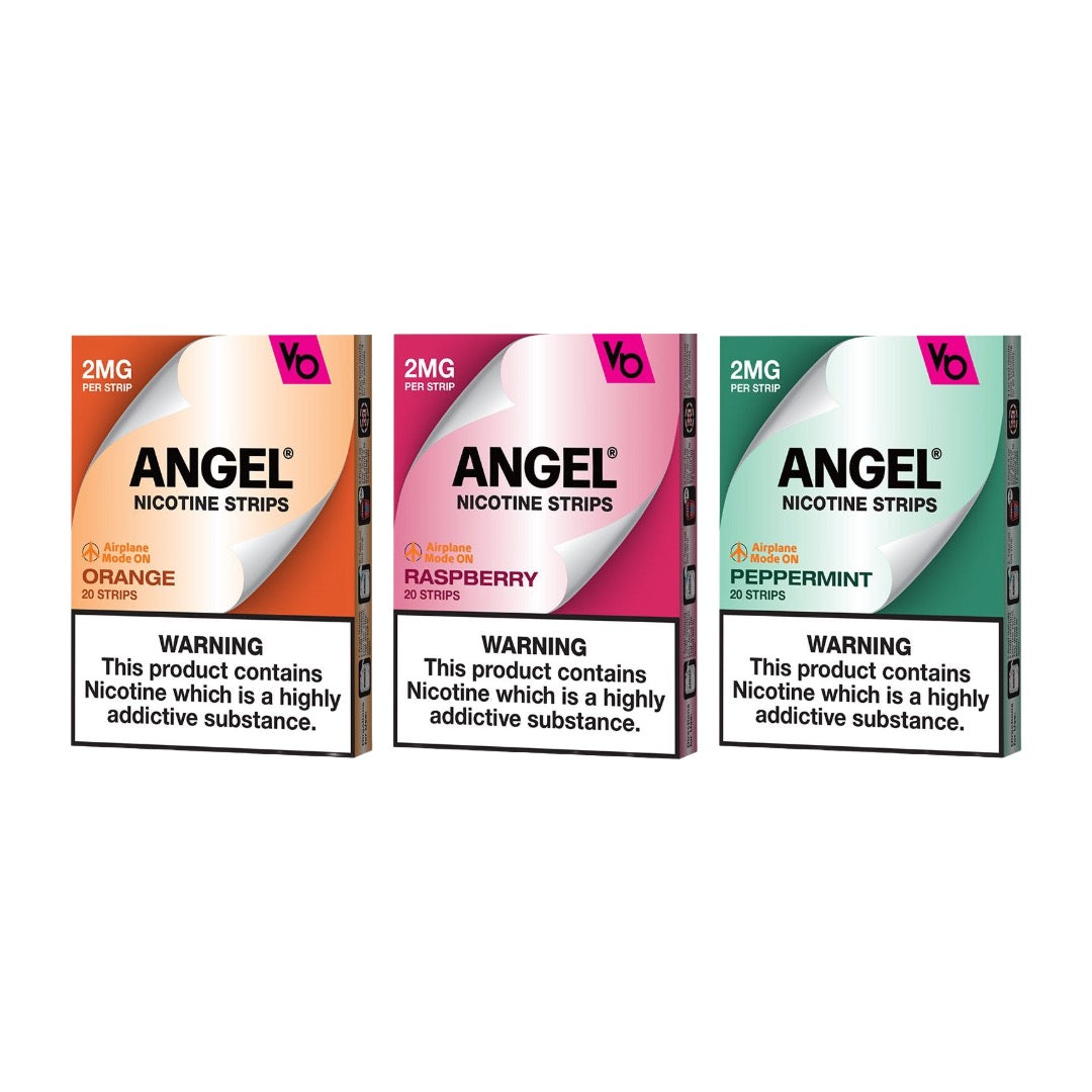 2mg Angel by Vapes Bars Nicotine Strips - 20 Strips - Flavour: Banana