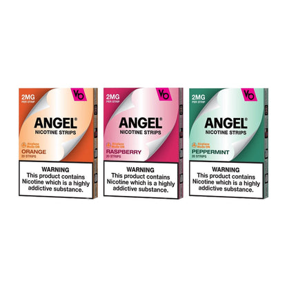 2mg Angel by Vapes Bars Nicotine Strips - 20 Strips - Flavour: Orange