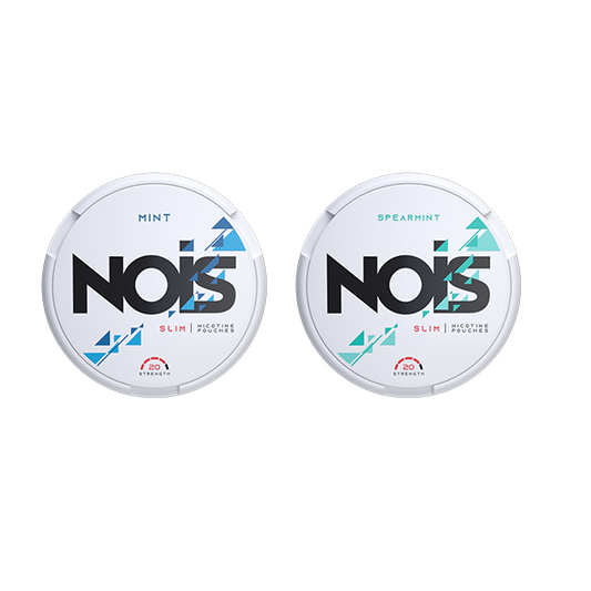 20mg NOIS Slim Nicotine Pouches - 22 Pouches - Flavour: Spearmint