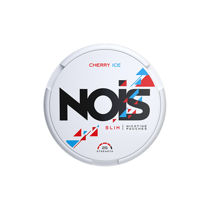 25mg NOIS Slim Nicotine Pouches - 22 Pouches - Flavour: Cherry Ice