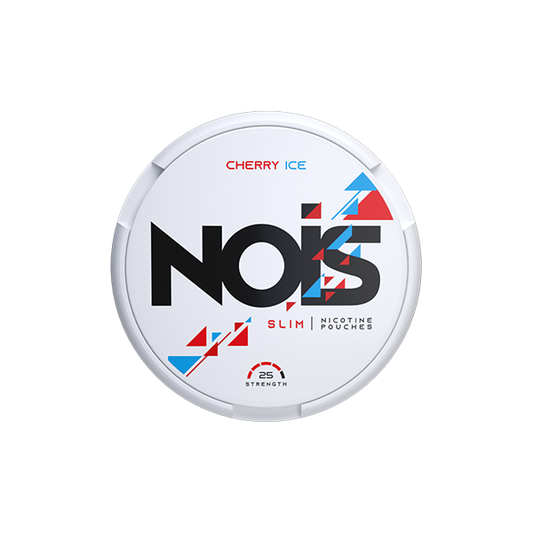 25mg NOIS Slim Nicotine Pouches - 22 Pouches - Flavour: Grape Ice