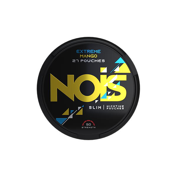 50mg NOIS Slim Nicotine Pouches - 27 Pouches - Flavour: Cool Strong Extreme