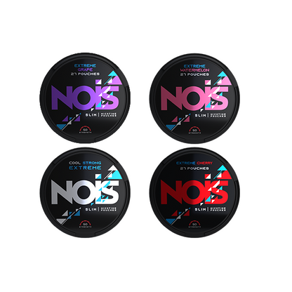 50mg NOIS Slim Nicotine Pouches - 27 Pouches - Flavour: Watermelon Extreme