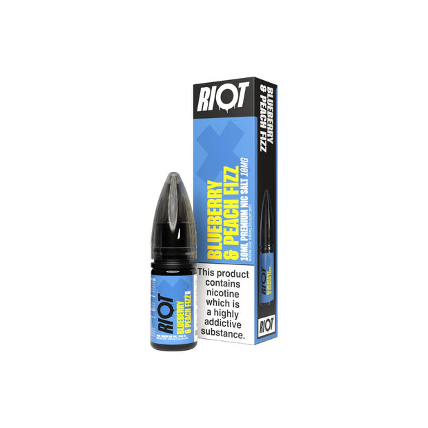 10mg RIOT X 10ml Nic Salts by Riot Squad (50VG/50PG) - Flavour: Dark Fruits