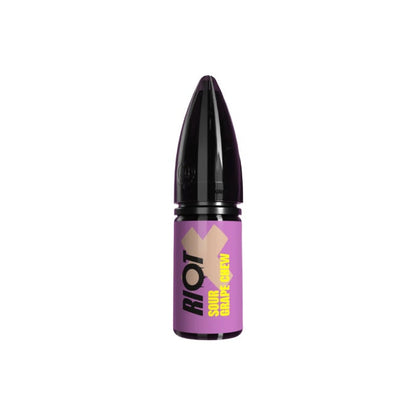 5mg RIOT X 10ml Nic Salts by Riot Squad (50VG/50PG) - Flavour: Strawberry Melon Chew