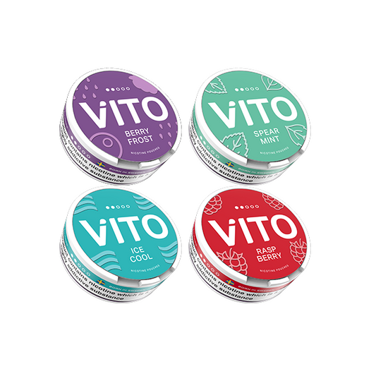 6mg VITO Nicotine Pouches - 20 Pouches - Flavour: Watermelon