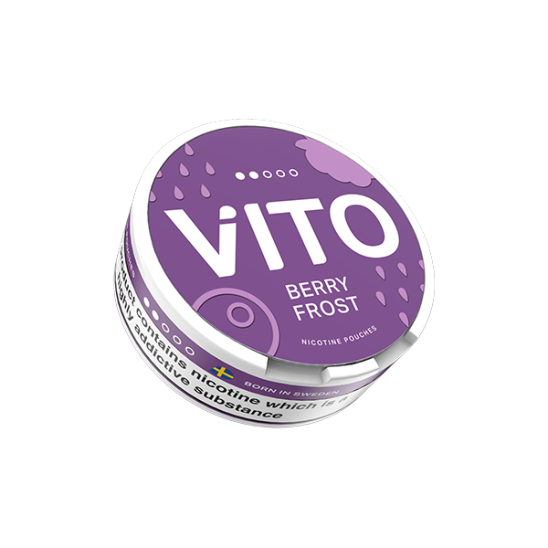 6mg VITO Nicotine Pouches - 20 Pouches - Flavour: Raspberry