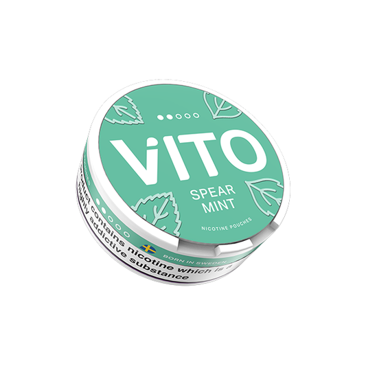 6mg VITO Nicotine Pouches - 20 Pouches - Flavour: Spearmint