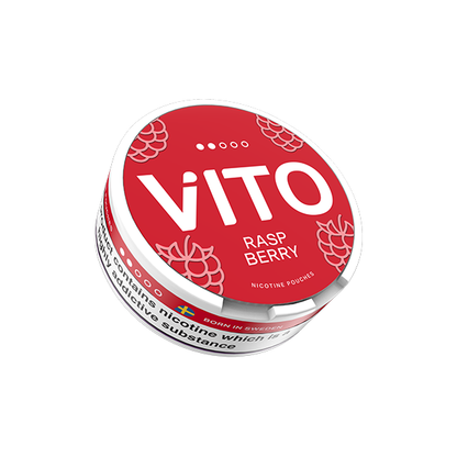 6mg VITO Nicotine Pouches - 20 Pouches - Flavour: Raspberry