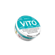 10mg VITO Nicotine Pouches - 20 Pouches - Flavour: Spearmint