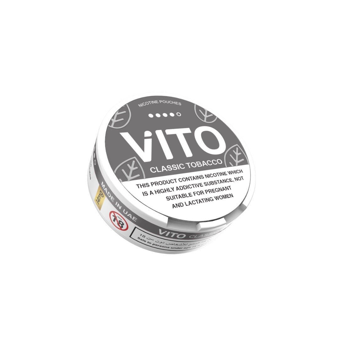 14mg VITO Nicotine Pouches - 20 Pouches - Flavour: Tropical Mango