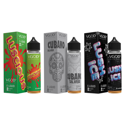VGOD 50ml Shortfill 0mg (70VG/30PG) - Flavour: Cubano Silver