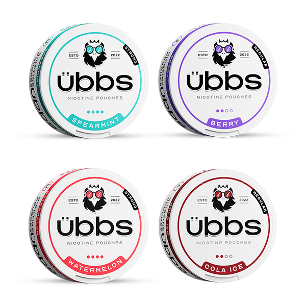 11mg Übbs Strong Nicotine Pouches - 20 Pouches - Flavour: Berry