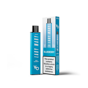 20mg Lady Mary VBS11 Disposable Vape 600 Puffs - Flavour: Blackcurrant Squash