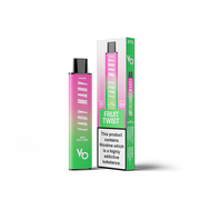 20mg Lady Mary VBS11 Disposable Vape 600 Puffs - Flavour: Blackcurrant Squash